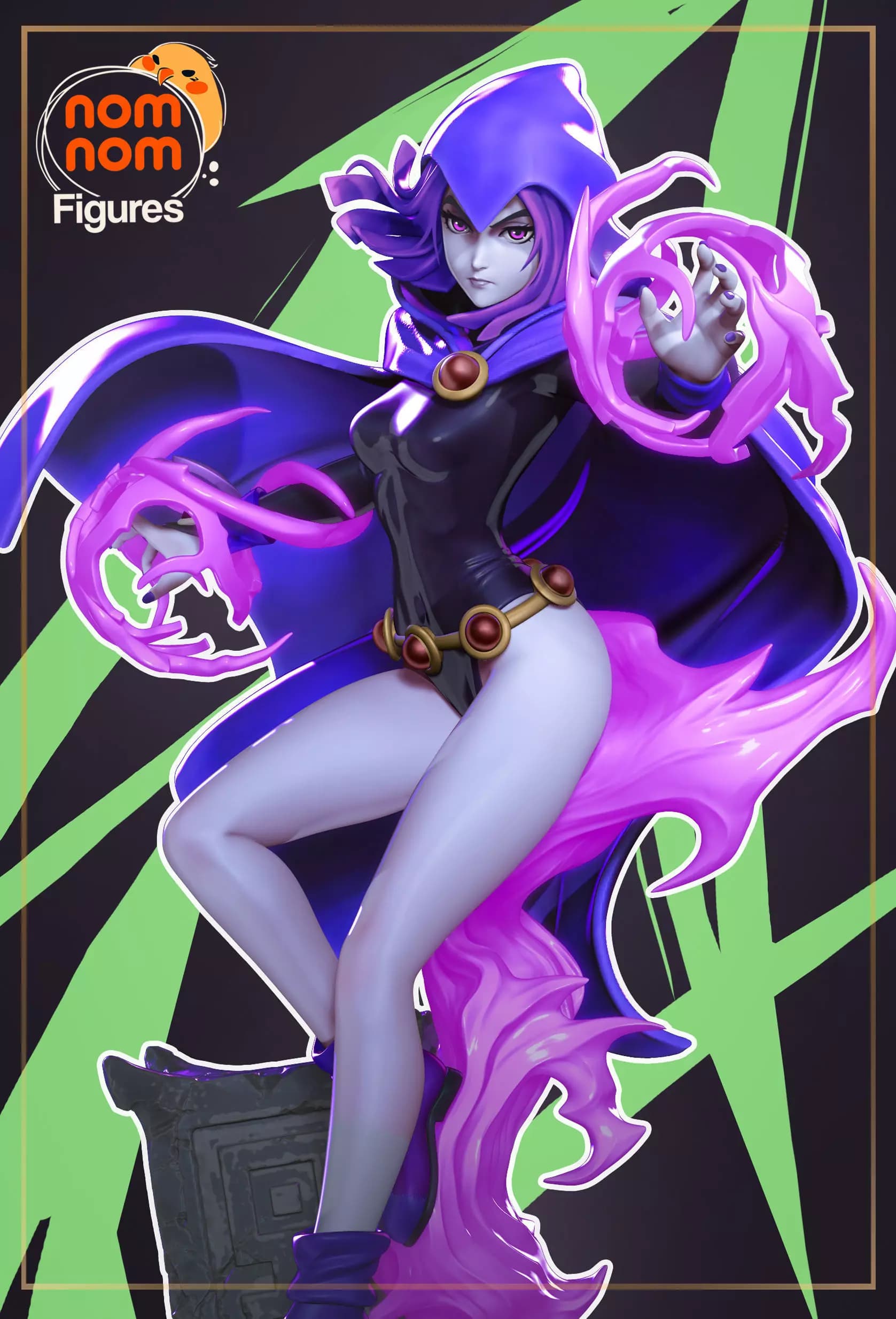 Raven Teen Titans — Resin 3d Print
