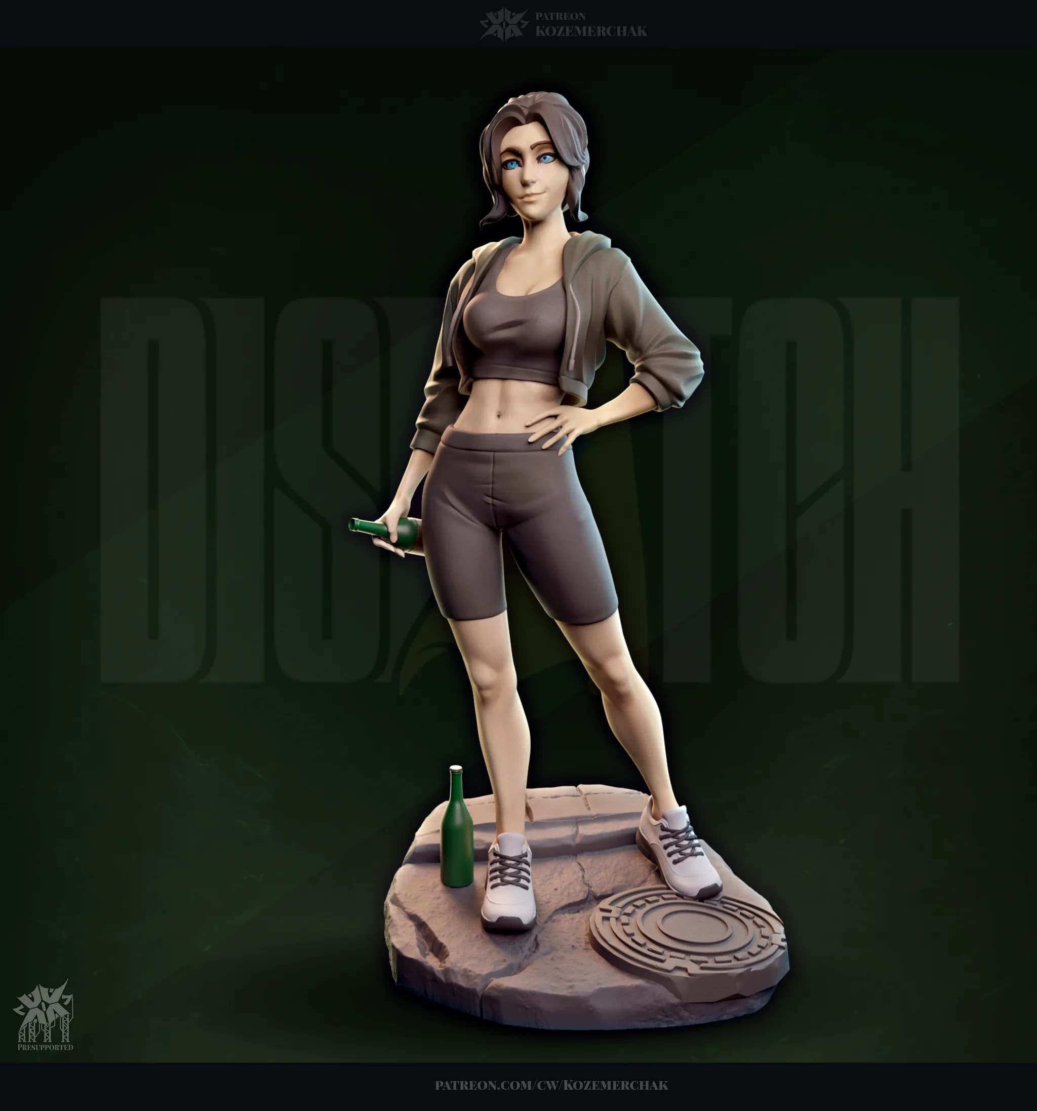 Mandy Blondie Blazer, Dispatch — Kozemerchak — Resin 3d Print