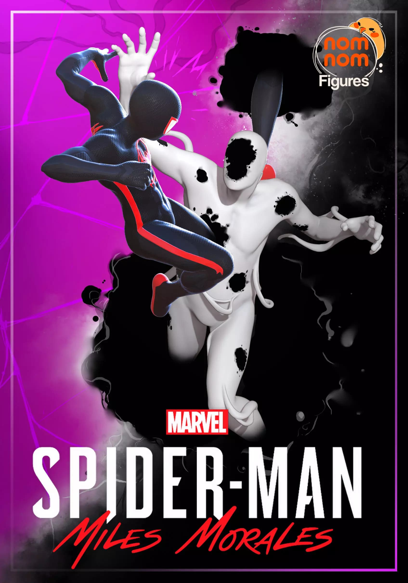 Miles Morales, Spider Man: Across the Spider Verse — Resin 3d Print