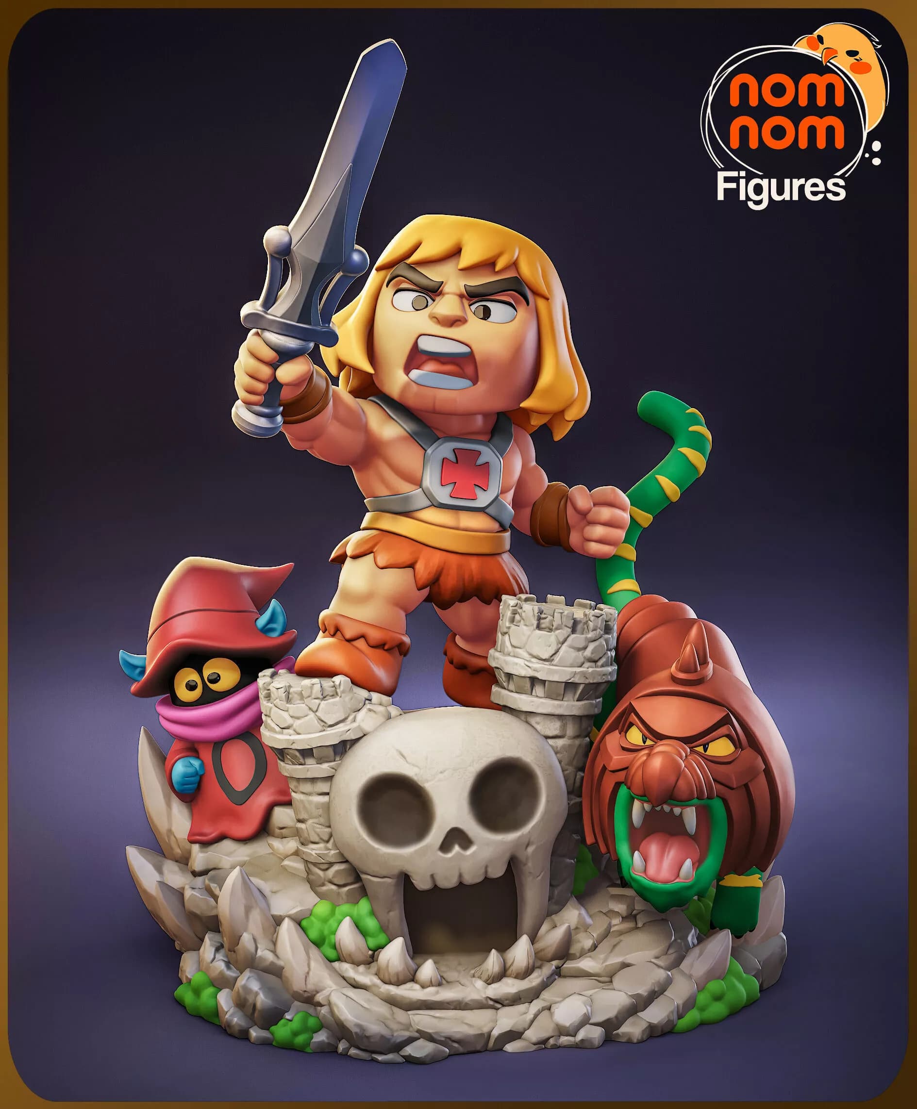 He Man, Masters of the Universe — Resin 3d Print
