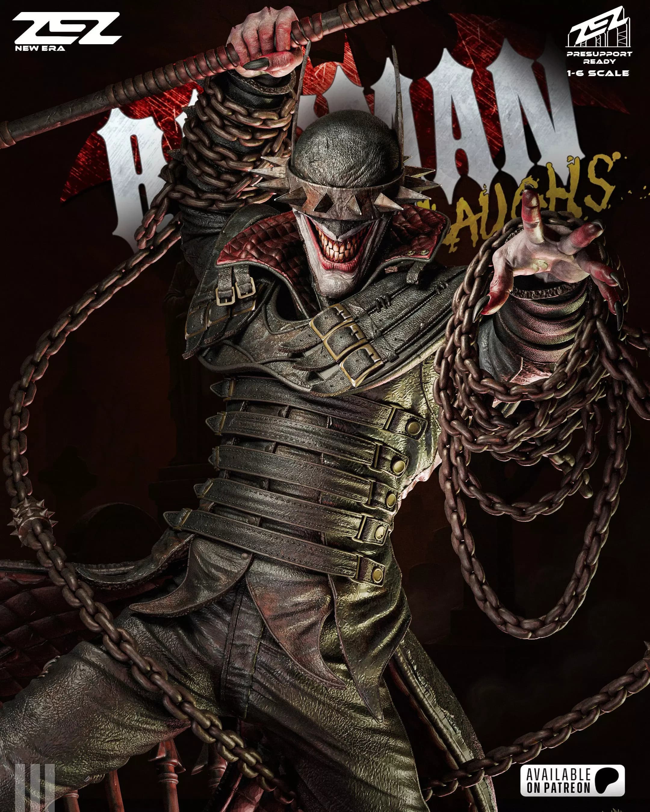 Batman Who Laughs, DC Comics — Resin 3d Print
