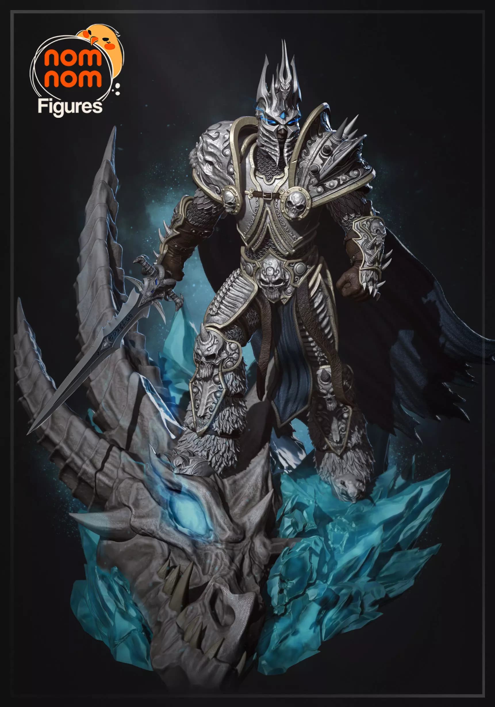 Arthas, World of Warcraft — Resin 3d Print