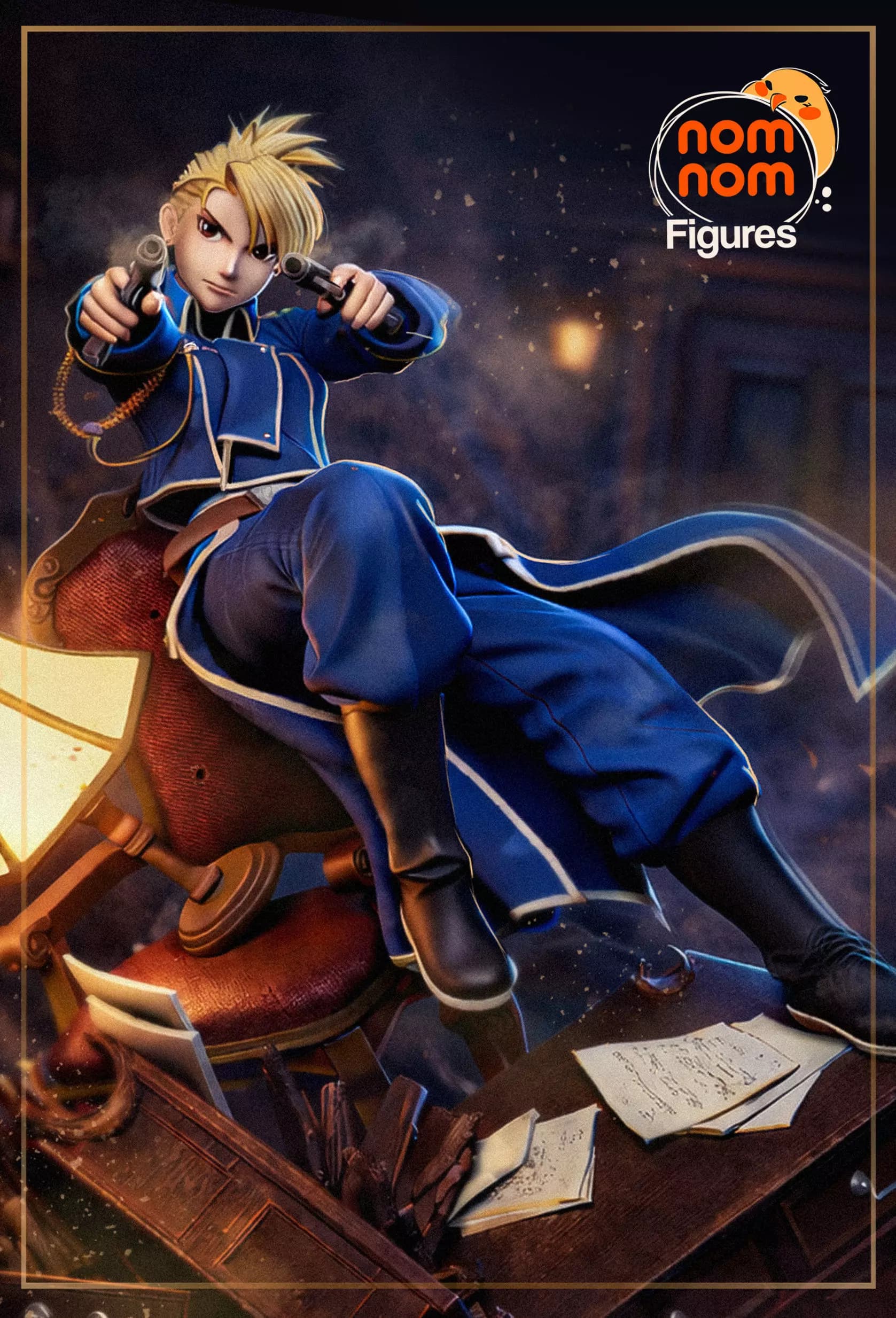 Riza Hawkeye Fullmetal Alchemist — Resin 3d Print
