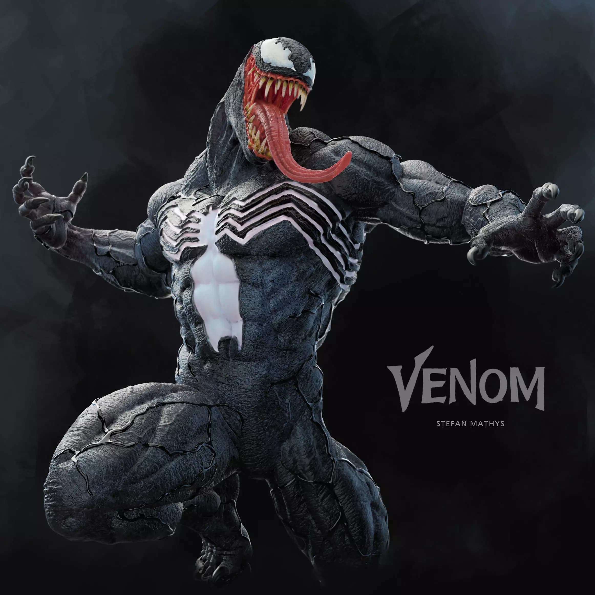 Venom, Marvel — Resin 3d Print