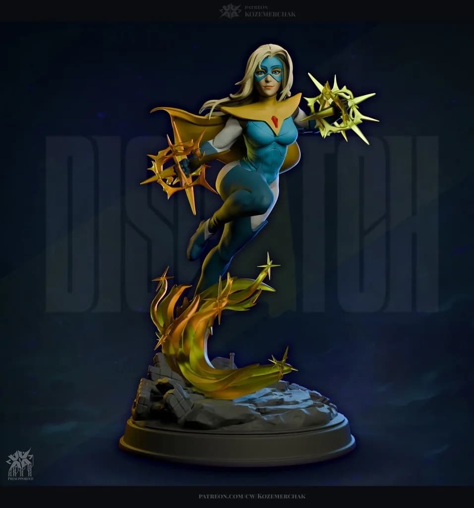 Blonde Blazer Dispatch Marvel — Kozemerchak — Resin 3d Print