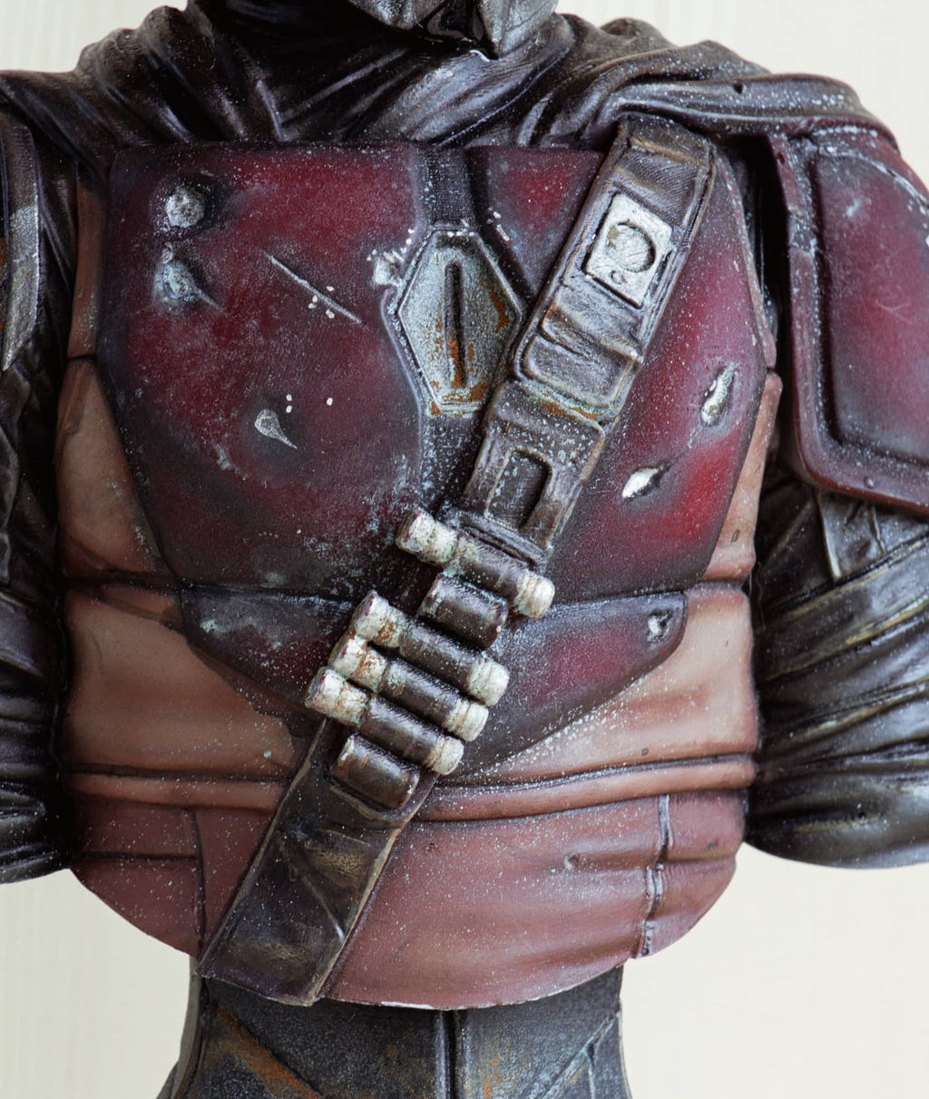 Mandalorian Bust with Grogu - Star Wars