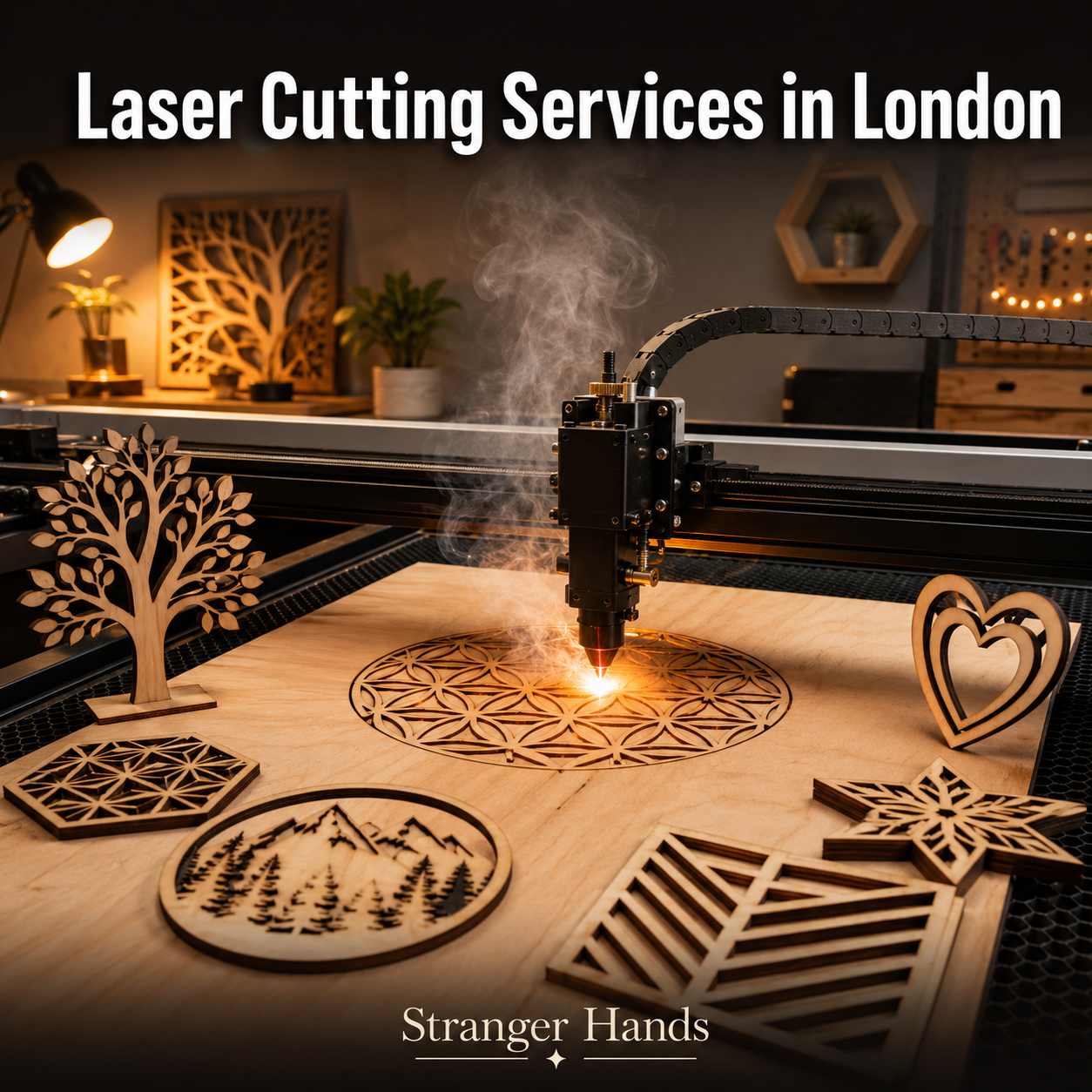 Laser Cutting Services London - Custom Plywood, MDF & Acrylic Cutting